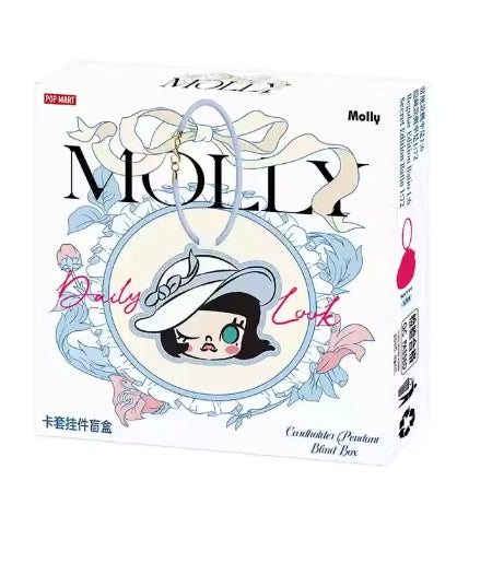 POP MART Molly Daily Look系列卡包挂件盲盒
