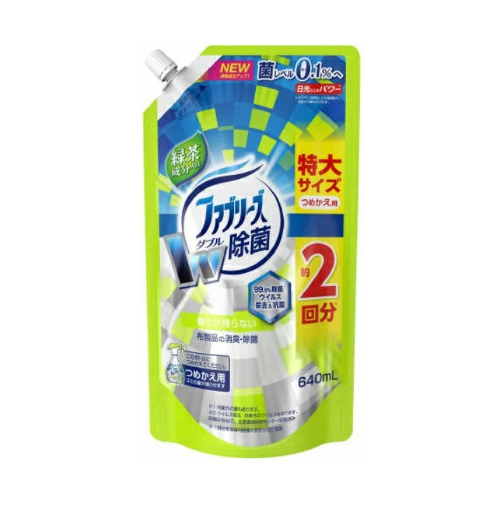 Japan P&amp;G Double Sterilization with Green Tea Refill-640ml 