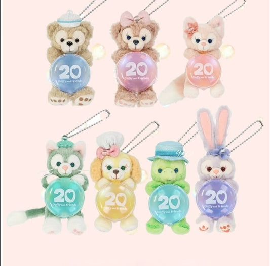 Japan Dongdi 20th Anniversary Duffy Family Sitting Pendant-(Multiple Models Optional)