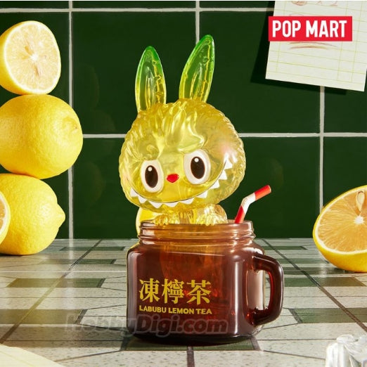 Pop Mart- The Monsters Labubu柠檬茶手办