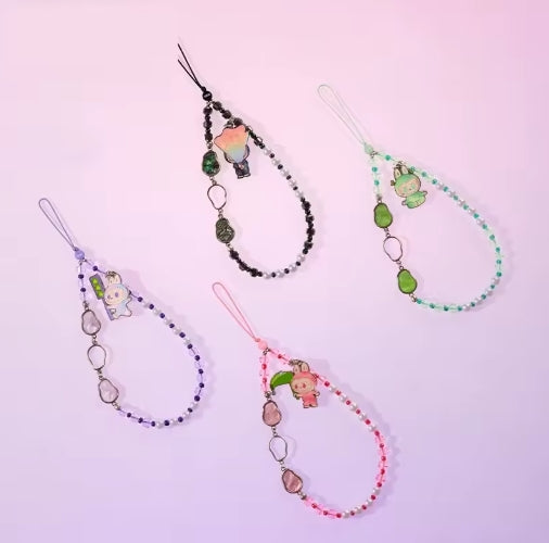 POP MART Labubu The Monsters Big Into Energy Series-Mobile Phone Chain Blind Box