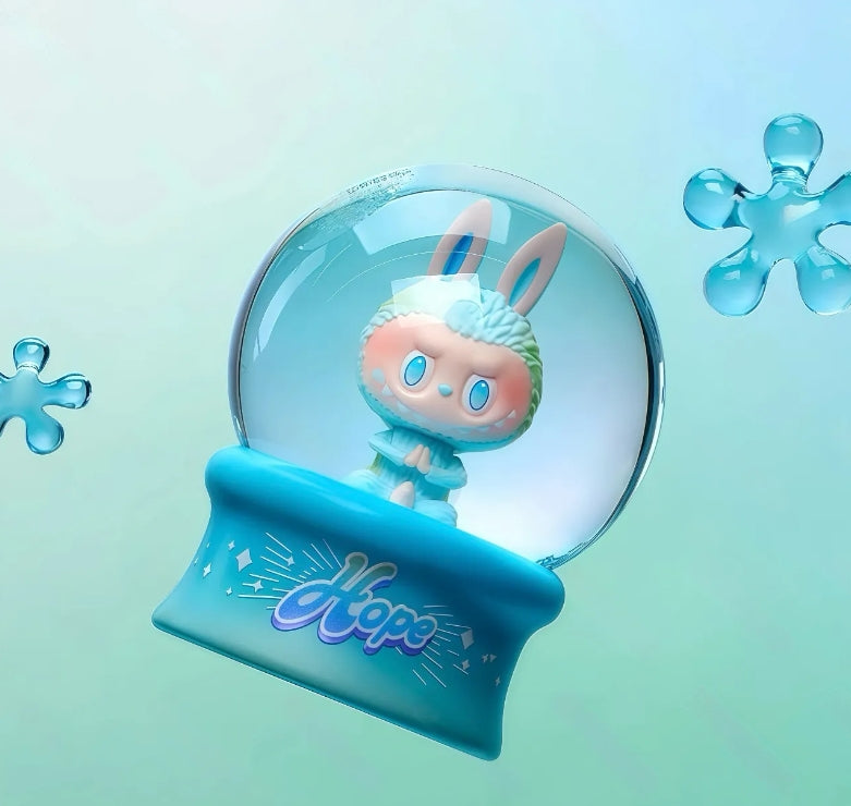 POP MART LABUBU THE MONSTER Three generations of high energy in front-crystal ball series blind box