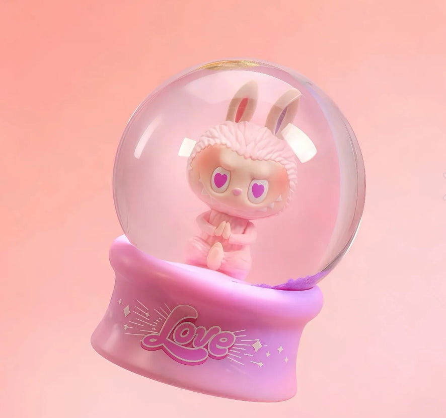 POP MART LABUBU THE MONSTER Three generations of high energy in front-crystal ball series blind box