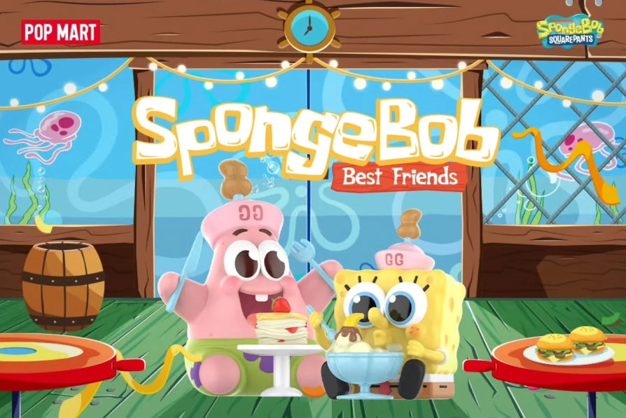 POP MART SpongeBob Best Friends Series Blind Box