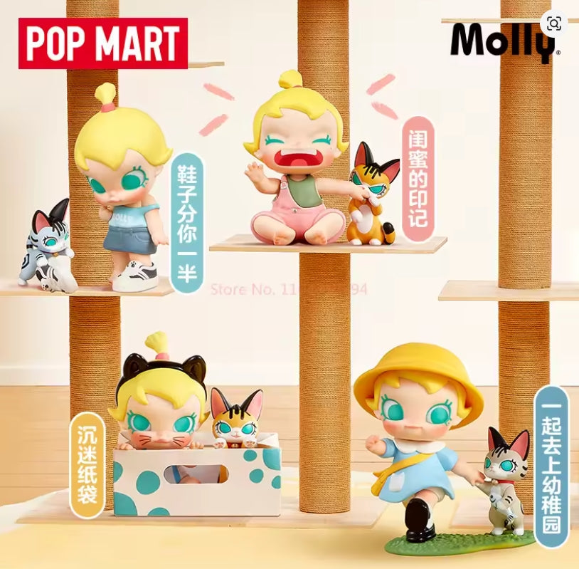POP MART BABY MOLLY & BABY TABBY 手办盲盒