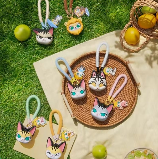 POP MART Molly &amp; Baby Tabby Squishy Charm Series Blind Box Pendant