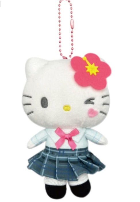 Japanese Sanrio Ballchain Mascot Uniform Pouch - Hello Kitty Pendant - (two optional)