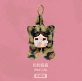 POP MART CRYBABY豹豹猫猫系列搪胶毛绒盲盒挂件