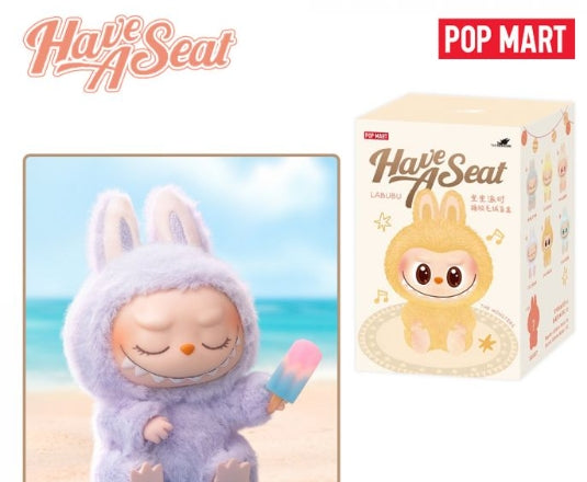 Pop mart LABUBU Sit and Sit Blind Box/Open Box