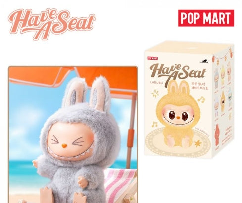 Pop mart LABUBU Sit and Sit Blind Box/Open Box