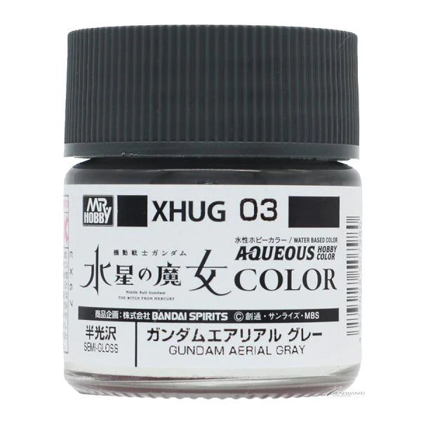 MR.HOBBY AQUEOUS HOBBY COLOR GUNDAM COLOR (HUG01-HUG208)