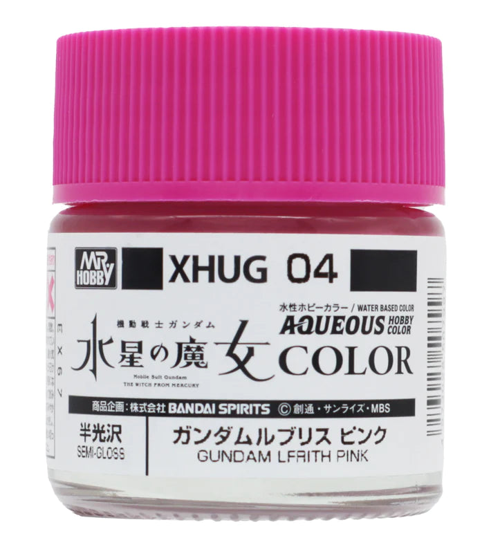 MR.HOBBY AQUEOUS HOBBY COLOR GUNDAM COLOR (HUG01-HUG208)