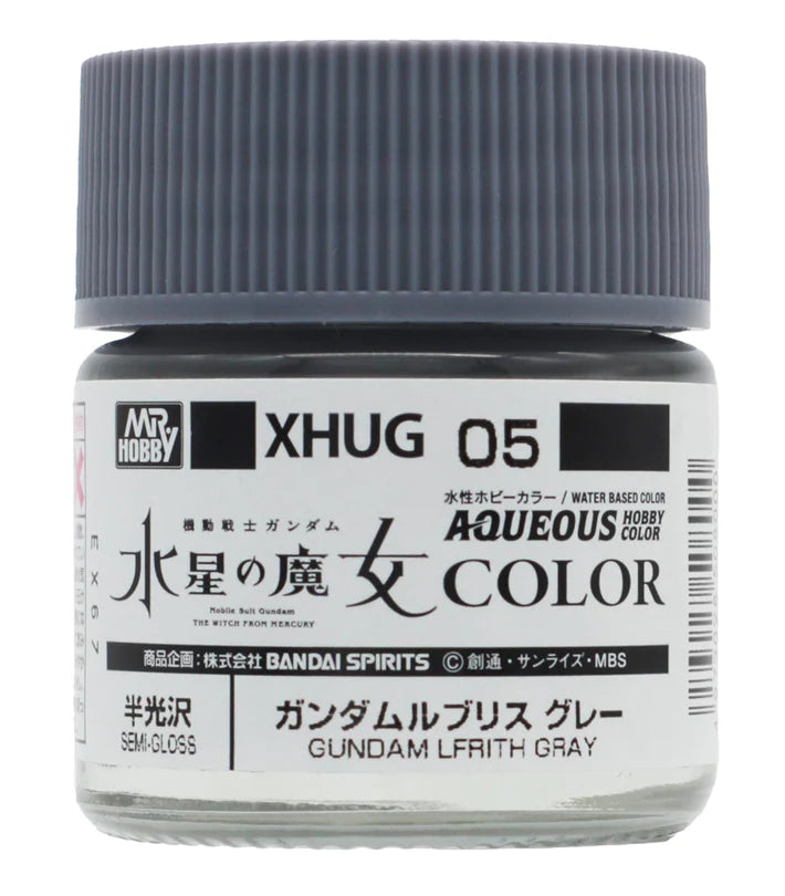 MR.HOBBY AQUEOUS HOBBY COLOR GUNDAM COLOR (HUG01-HUG208)