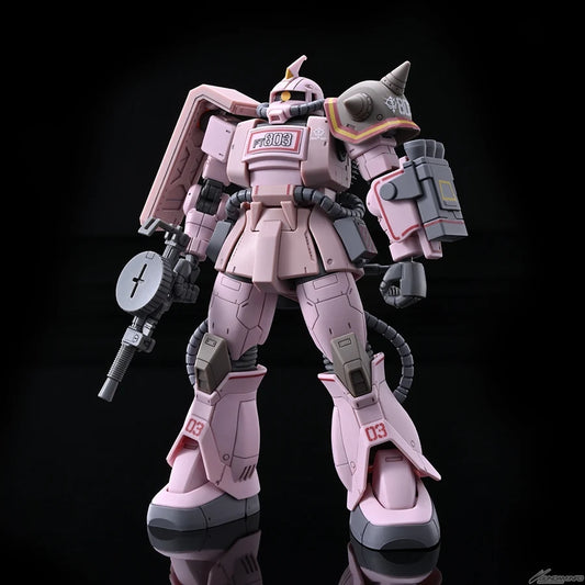 [Pre-Order ETA MAY JUN JULY] P-Bandai: HG 1/144 Zaku Desert Type (Pink Panther Corps)