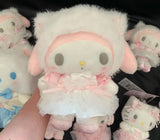 SANRIO 白猫 美乐蒂公仔