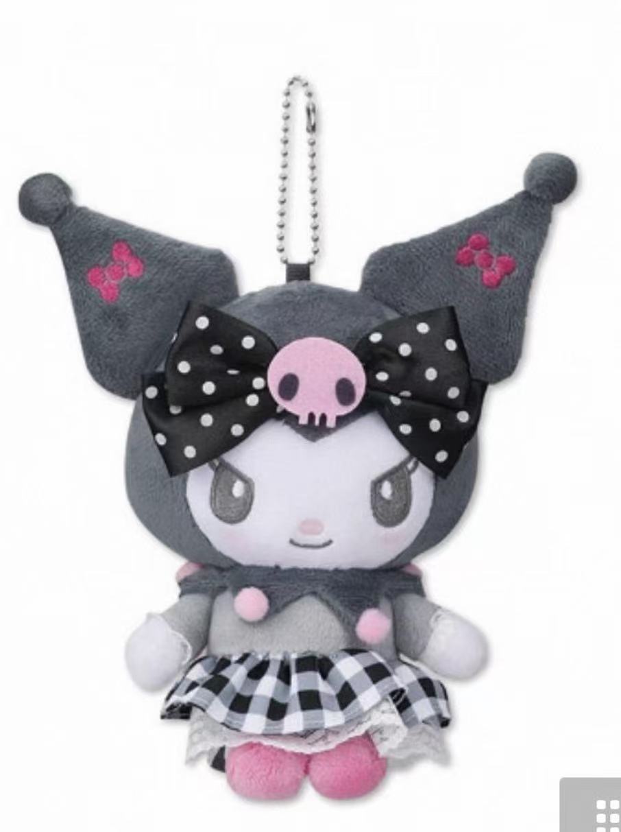 三丽鸥Avail联名kuromi20周年生日限定挂件