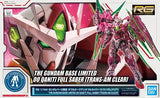 RG Limited - Bandai - The Gundam Base Limited 00 Qan[T] Full Saber [Trans-Am Clear] 1/144