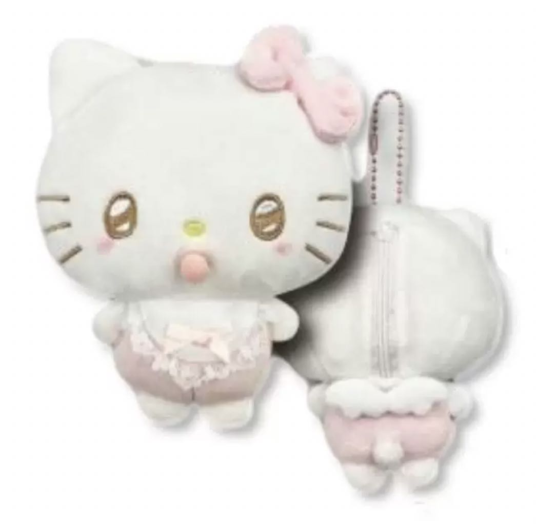 Japanese limited edition sanrio pacifier kitty cat pendant