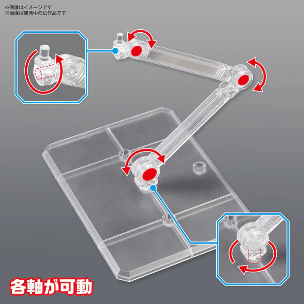 BANDAI ACTION BASE 7 [CLEAR COLOR]