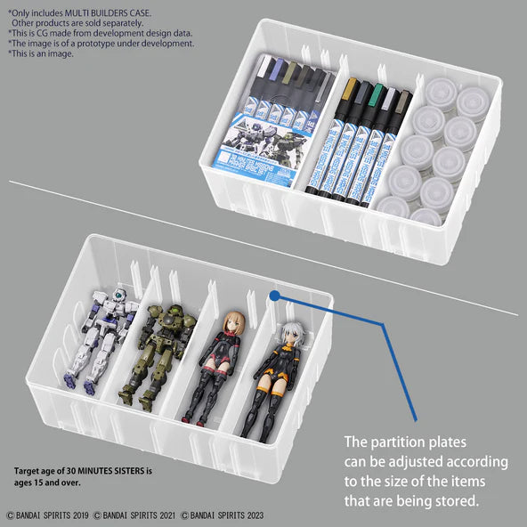 BANDAI SPIRITS MULTI BUILDERS CASE