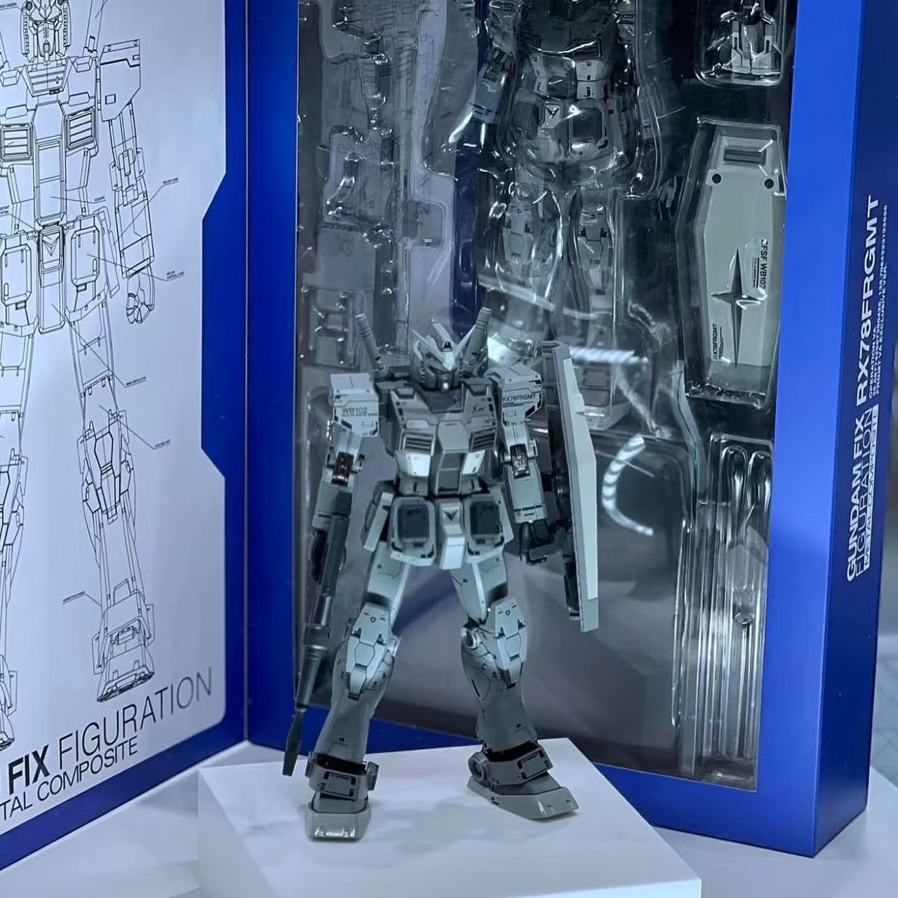 V.A. TOKYO x fragment design x GUNDAM45FRGMT GUNDAM FIX FIGURATION METAL COMPOSITE RX78FRGMT GUNDAM