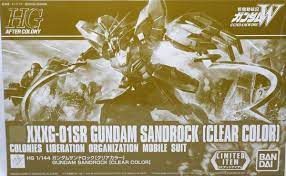 HGAC XXXG-01SR Gundam Sandrock (Clear Color) 1/144