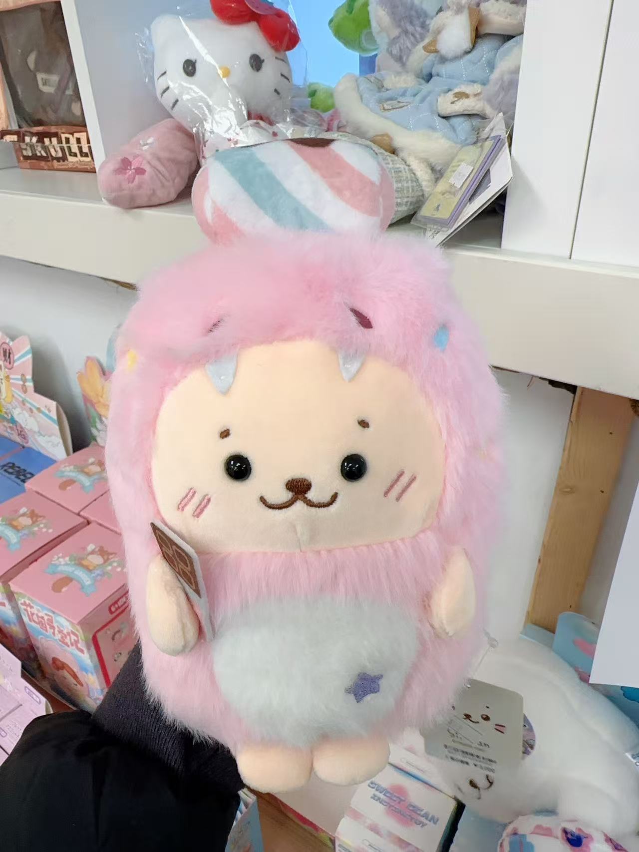 NEW Mother Garden Sirotan Funny Monster Plush Mascot Rakkoinu