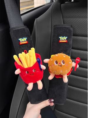 Cute and creative cartoon anti-stranglehold safety belt cover - multiple options to choose from