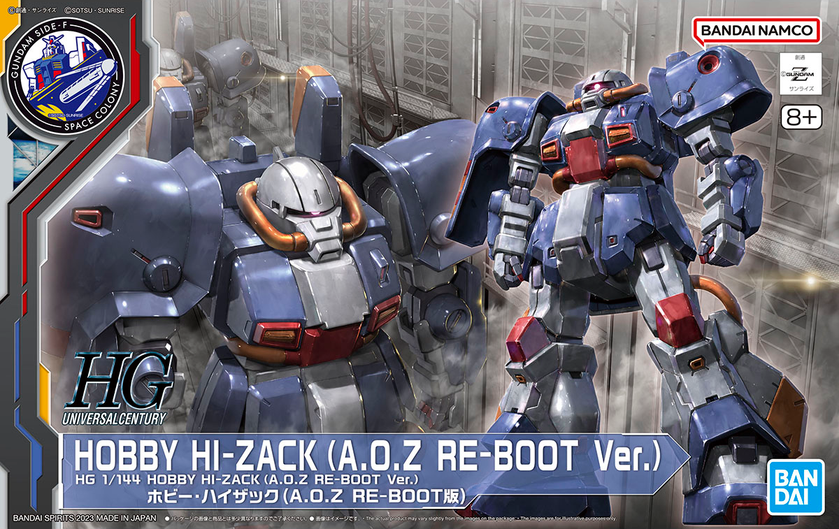 HIGH GRADE (HG) HGUC PB Limit Civilian Type HI ZACK A.O.Z RE-BOOT Edition