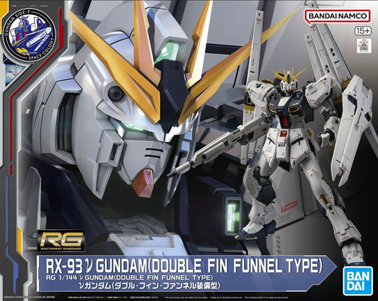 RG - Bandai - Premuim Bandai 1/144 RX-93 nu Gundam (Double Fin Funnel Type)