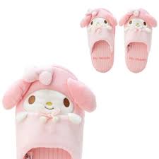 Japan's Sanrio adult plush style indoor slippers 25cm - multiple options available