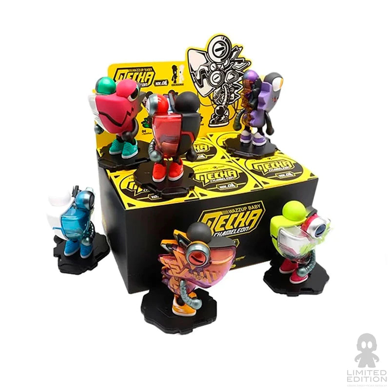 LAMTOYS x Wazzup 变色龙4代 盲盒手办