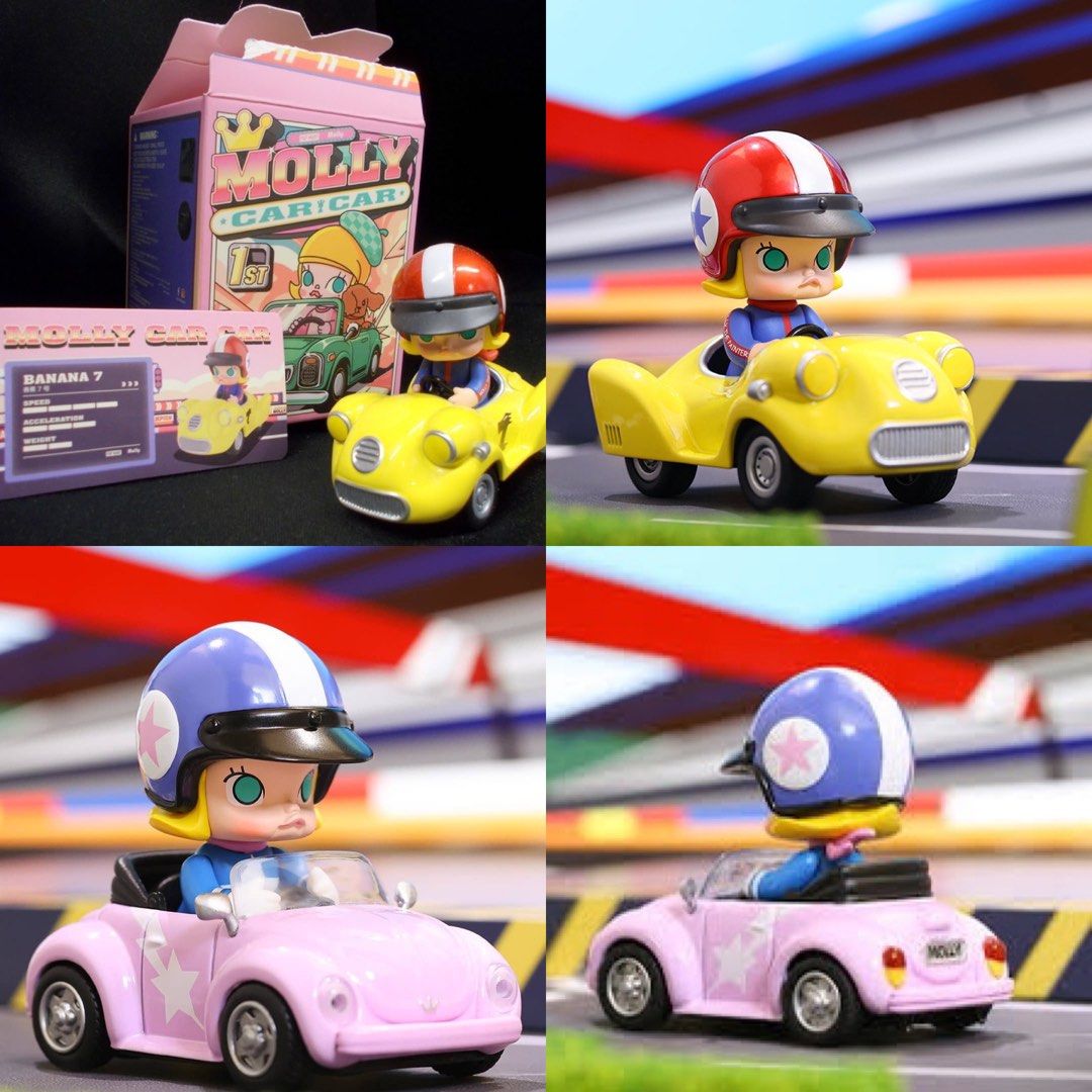 POP MART x MOLLY MOLYY的魔力卡卡系列盲盒手办