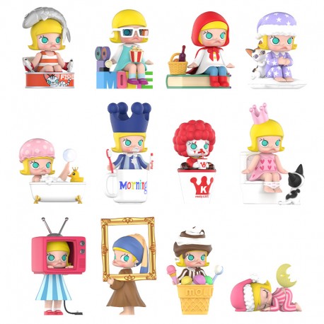 POP MART x MOLLY Molly’s Day Series Blind Box Figures