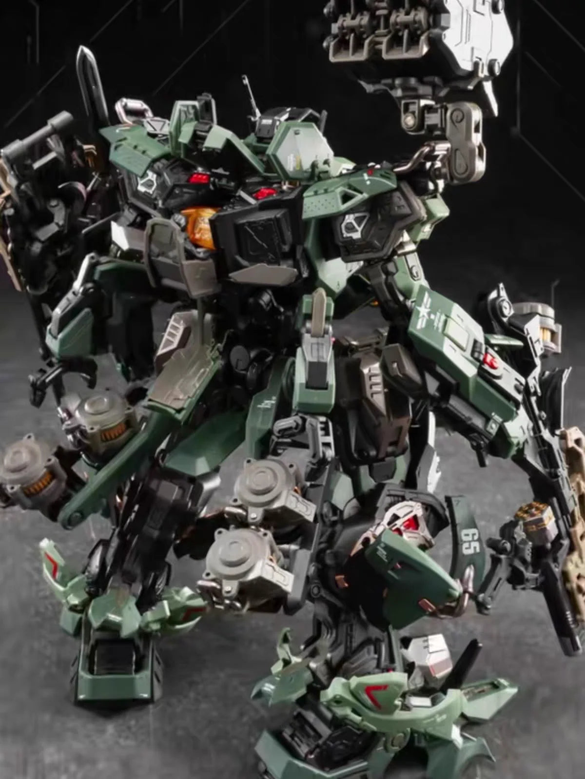 Motor Nuclear MNP-CR02 Type-65 JiHu-II (Assault Version) Metal Frame Model Kit