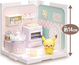 TAKARA TOMY 宠物小精灵 和平之地 Pokepiece House 厨房 牛奶和皮卡丘
