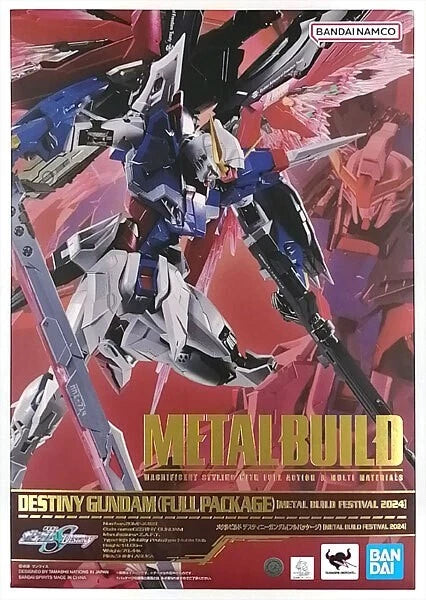 BANDAI - METAL BUILD - Destiny Gundam(Full Package) FESTIVAL 2024