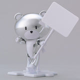 Gundam Base Limited HG PETIT’GGUY SILVER SPARKLE & PLACARD 1/144 Scale