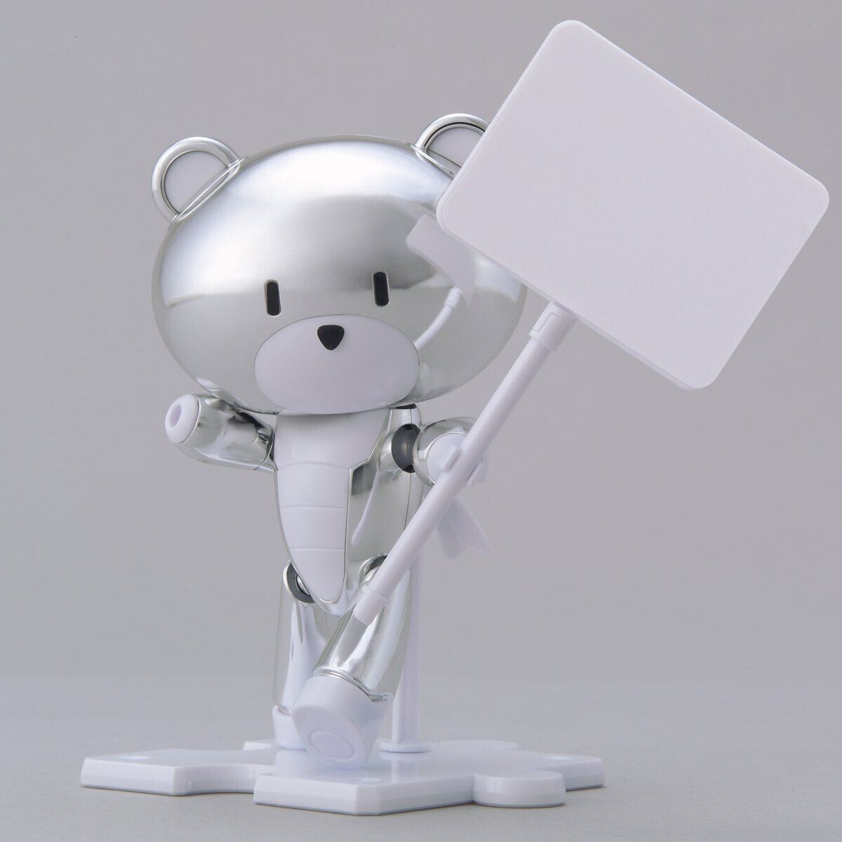 Gundam Base Limited HG PETIT’GGUY SILVER SPARKLE & PLACARD 1/144 Scale