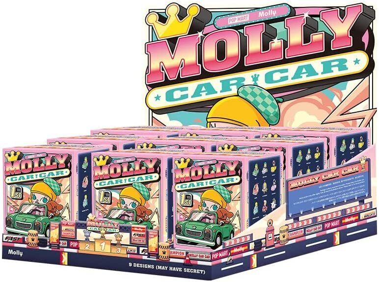 POP MART x MOLLY MOLYY的魔力卡卡系列盲盒手办