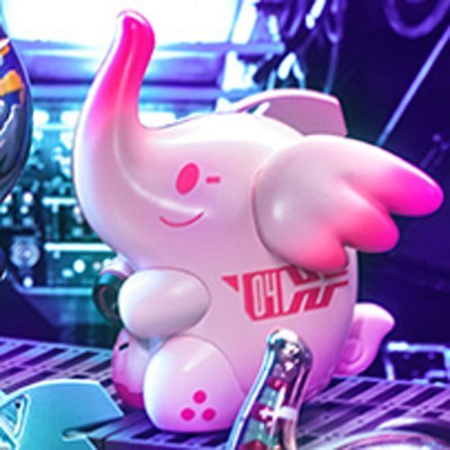 LAMTOYS x UNBOX China Mecha Elfie 机械小象一代盲盒