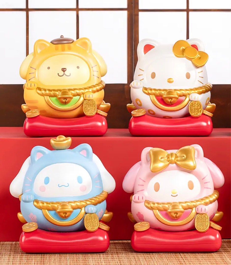 国货TOP TOY三丽鸥招财喵摇摇乐