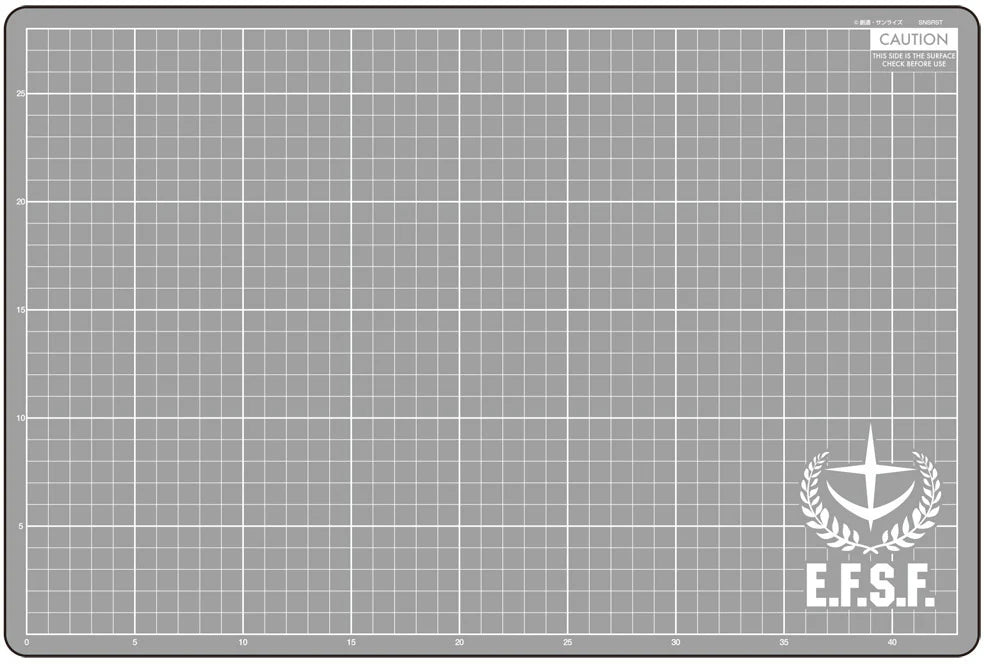 Cutter Mat A3 GS (Gundam Stationery) 10 Earth Federation Forces