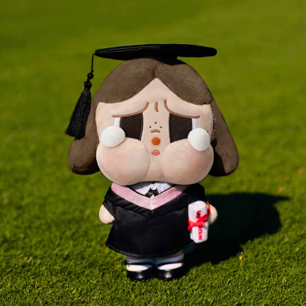 POP MART CRYBABY落日歌会系列-毛绒公仔