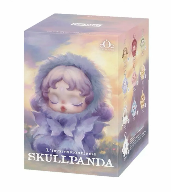 POP MART SKULLPANDA Light Woven Garden Series Vinyl Plush Pendant