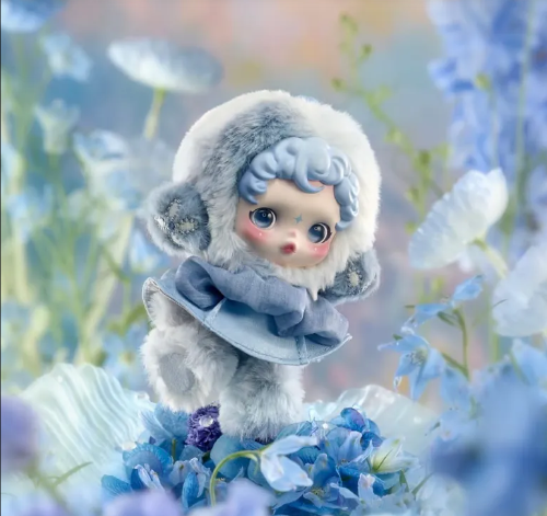 POP MART SKULLPANDA Light Woven Garden Series Vinyl Plush Pendant