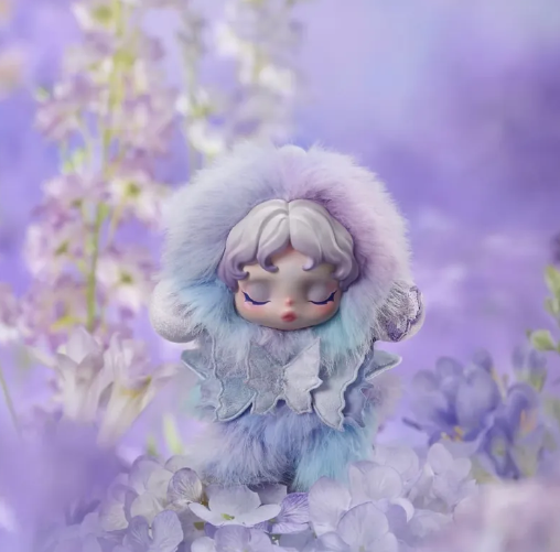 POP MART SKULLPANDA Light Woven Garden Series Vinyl Plush Pendant