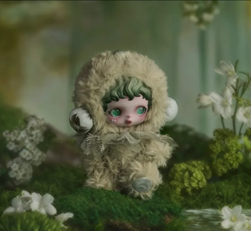 POP MART SKULLPANDA Light Woven Garden Series Vinyl Plush Pendant