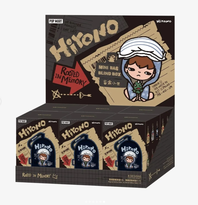POP MART Hirono Echo Series - Mini Bag 小野回声系列盲盒小包挂件