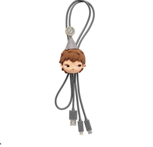 POP MART Hirono小野回声系列-二合一充电线盲盒